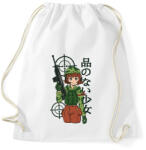 printfashion Anime katona - Sportzsák, Tornazsák - Fehér (8465082)