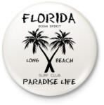 printfashion Florida - Kitűző, hűtőmágnes - Fehér (3081723)