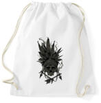 printfashion Indián koponya - Sportzsák, Tornazsák - Fehér (52371)
