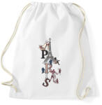 printfashion paris - Sportzsák, Tornazsák - Fehér (4702570)