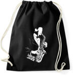 printfashion Love Jazz - Sportzsák, Tornazsák - Fekete (1599876)
