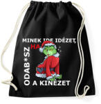 printfashion Minek ide idézet? - Sportzsák, Tornazsák - Fekete (14979079)