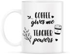 printfashion Coffee- Teacher - Bögre - Fehér (8591242)