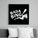 printfashion Bada Bing - Vászonkép - Fekete (6653965)