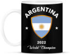 printfashion Argentina world champion 2 - Bögre - Fekete (11539774)