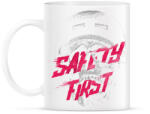 printfashion Safety first - Bögre - Fehér (788756)
