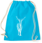 printfashion Élővilág - Sportzsák, Tornazsák - Surf blue (126747)