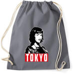 printfashion A nagy pénzrablás - Tokyo fehér - Sportzsák, Tornazsák - Grafitszürke (5791749)