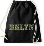 printfashion BKLYN - Sportzsák, Tornazsák - Fekete (4378806)