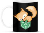 printfashion Róka D20 - Bögre - Fekete (2866460)