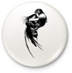 printfashion Final Fantasy - Kitűző, hűtőmágnes - Fehér (3082244)