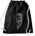 printfashion Anonymus (Fekete) - Sportzsák, Tornazsák - Fekete (348139)