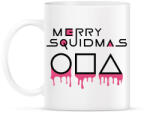 printfashion Merry Squidmas jelek - Bögre - Fehér (5678099)