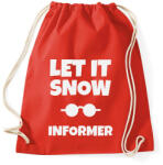 printfashion INFORMER - Sportzsák, Tornazsák - Piros (9551531)