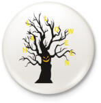printfashion Halloween fa - Kitűző, hűtőmágnes - Fehér (14267030)