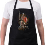 printfashion Sparta - Kötény - Fekete (4918767)