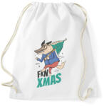 printfashion Fkn Christmas - kbsztt Karácsony - Sportzsák, Tornazsák - Fehér (5525383)