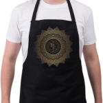 printfashion Unikornis mandala - Kötény - Fekete (14517195)