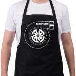 printfashion Turbo - Kötény - Fekete (5699538)