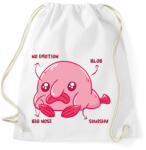 printfashion Blobfish anatómia - Sportzsák, Tornazsák - Fehér (14595973)