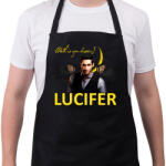 printfashion lucifer-wath is you disaer - Kötény - Fekete (4935018)