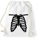 printfashion Csontváz - Sportzsák, Tornazsák - Fehér (1866470)