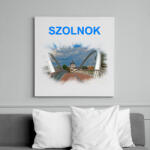 printfashion Szolnok - Vászonkép - Fehér (6632886)