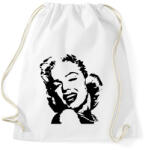 printfashion M. Monroe - Sportzsák, Tornazsák - Fehér (4585371)