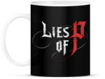 printfashion Lies of P - logo - Bögre - Fekete (15798662)