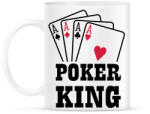 printfashion Póker király - Bögre - Fehér (1304265)