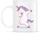 printfashion Táncoló unikornis - Bögre - Fehér (1036380)
