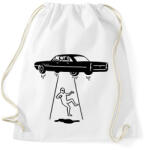 printfashion Ufó rablás - Sportzsák, Tornazsák - Fehér (2642346)