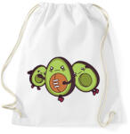 printfashion Avokádó amerikai foci - Sportzsák, Tornazsák - Fehér (6256283)