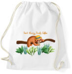 printfashion Don't hurry Drink coffee - Sportzsák, Tornazsák - Fehér (6590391)