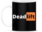 printfashion Deadlift - Bögre - Fekete (7557265)