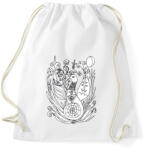 printfashion Mira - Sportzsák, Tornazsák - Fehér (2023009)