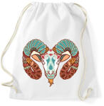 printfashion Színes Kos horoszkóp - Sportzsák, Tornazsák - Fehér (1722079)