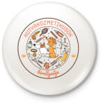 printfashion Kutyakozmetikusok királynője - Kitűző, hűtőmágnes - Fehér (7249965)