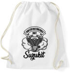printfashion Csak egy igazi úriember hajt Suzukit - Sportzsák, Tornazsák - Fehér (4337679)
