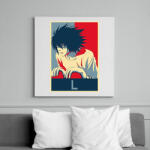 printfashion Death Note - L - Vászonkép - Fehér (6641227)