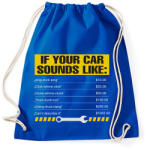printfashion Car - Sportzsák, Tornazsák - Bright royal (274831)