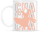 printfashion Cha cha cha - Bögre - Fehér (7677797)
