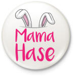 printfashion Mama Hase - Kitűző, hűtőmágnes - Fehér (3087925)