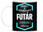 printfashion Futár prémium minőség - Bögre - Fekete (1440777)