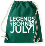 printfashion Július - Sportzsák, Tornazsák - Sötétzöld (268633)