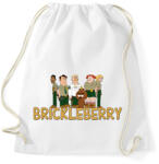 printfashion Brickleberry - Sportzsák, Tornazsák - Fehér (2032559)
