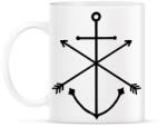 printfashion Minimal Anchor - Bögre - Fehér (1615579)