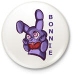 printfashion cuki bonnie - Kitűző, hűtőmágnes - Fehér (15040570)