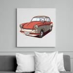 printfashion Trabant - Vászonkép - Fehér (13236187)