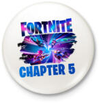 printfashion Fortnite - Kitűző, hűtőmágnes - Fehér (15178405)